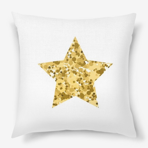 Подушка «Золотая звезда»
