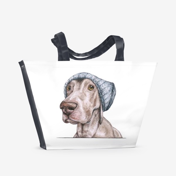 Пляжная сумка «BIG BOSS собака»