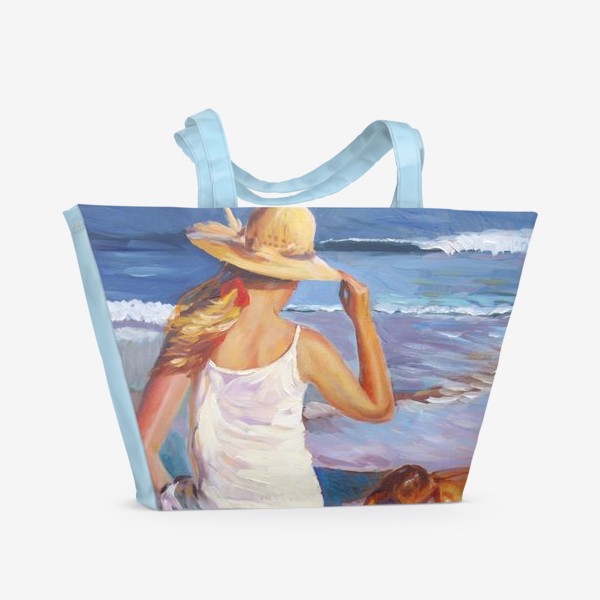 Пляжная сумка &laquo;На пляже&raquo;