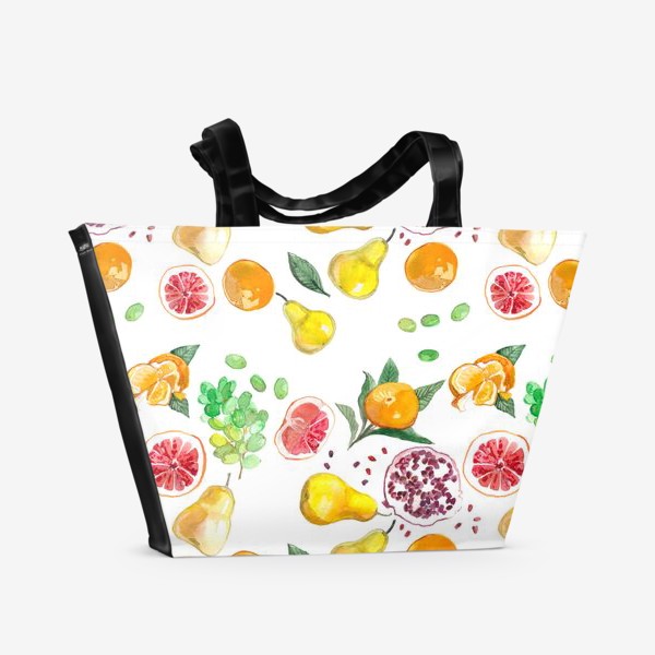 Пляжная сумка «Экзотические фрукты»