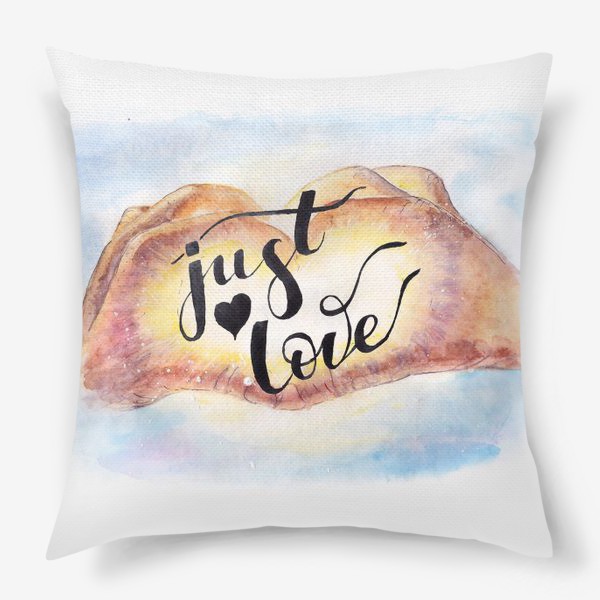 Подушка «Просто любовь»