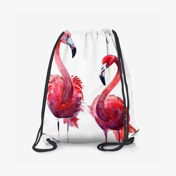 Рюкзак «Розовые фламинго»