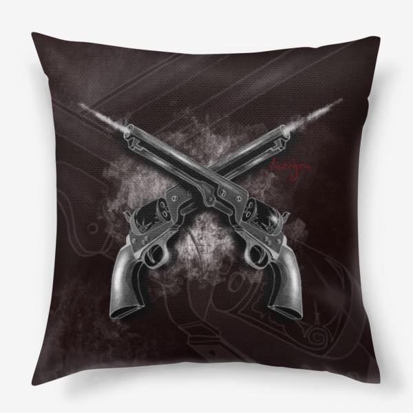 Подушка «Револьверы»