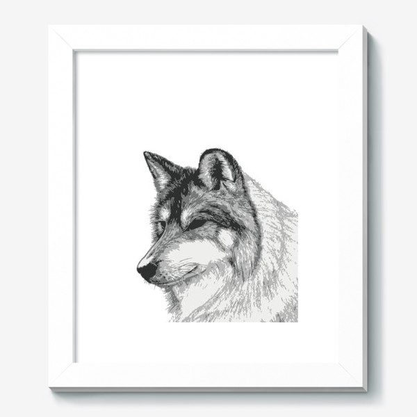 Картина «Принт Волк»