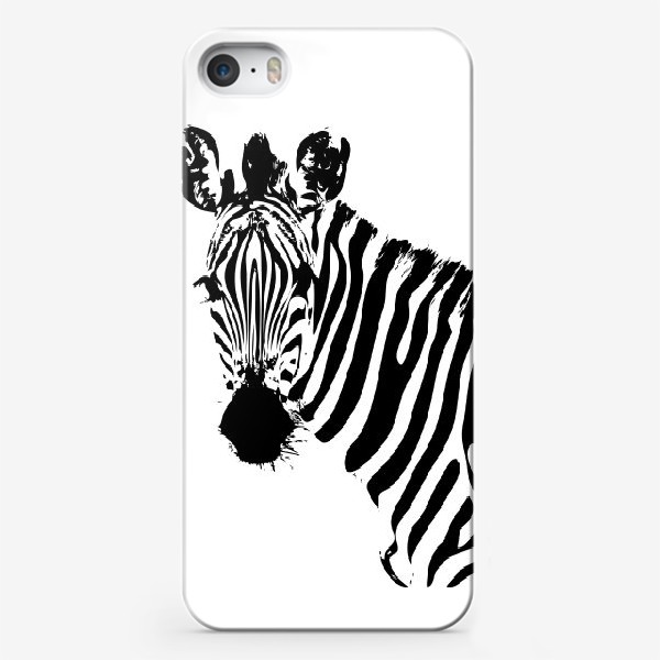 Чехол iPhone «Паттерн зебра»