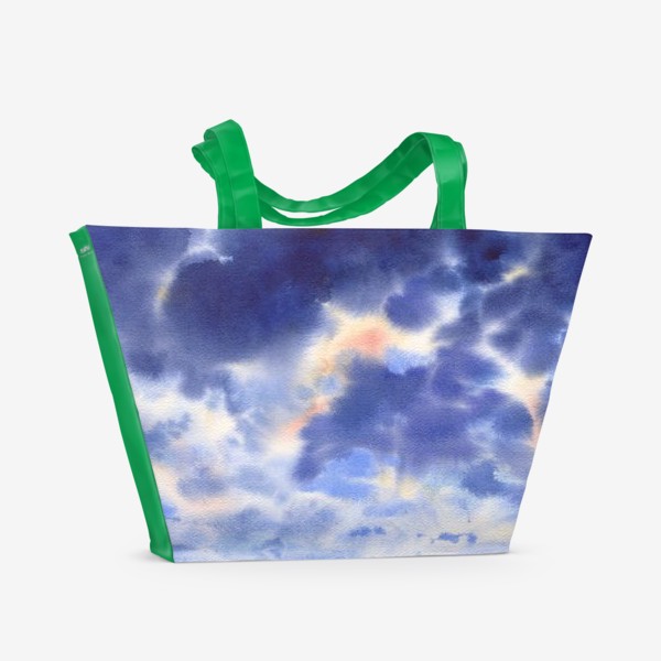 Пляжная сумка «Облачное небо»