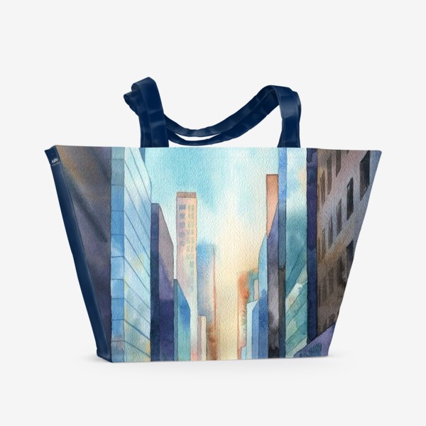 Пляжная сумка &laquo;Нью-Йорк. Улицы&raquo;