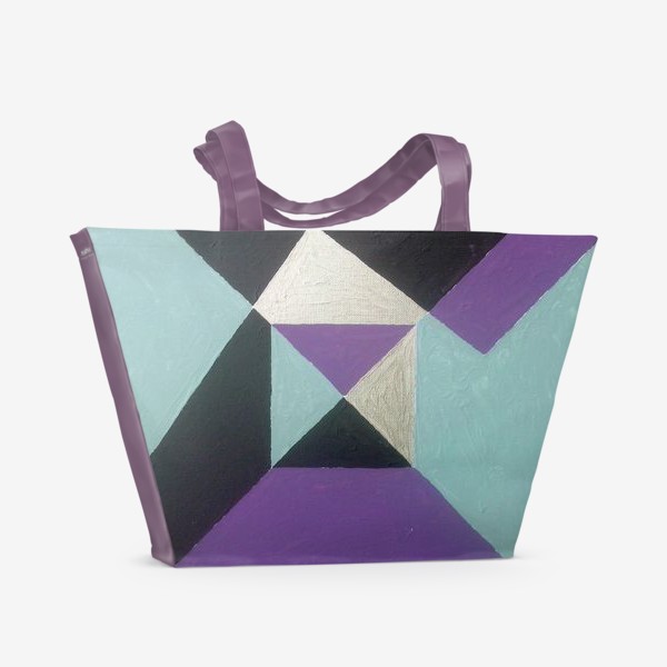 Пляжная сумка &laquo;простая геометрия #2&raquo;