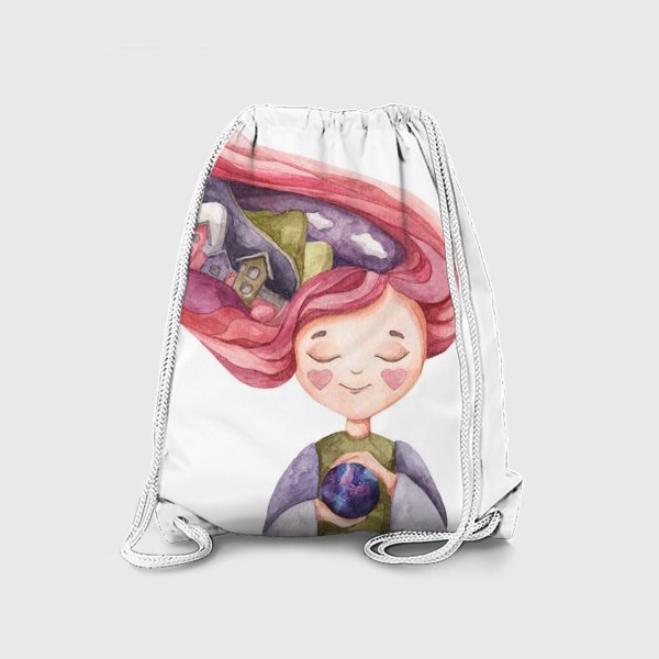 Рюкзак «девочка космос»