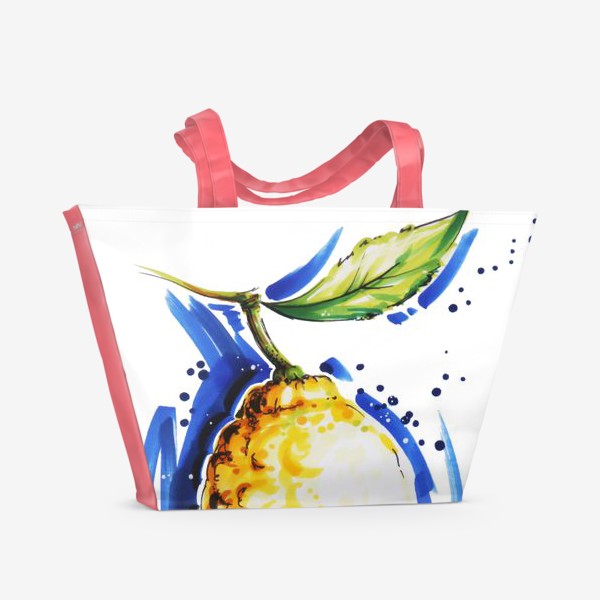 Пляжная сумка «Сочный лемон»