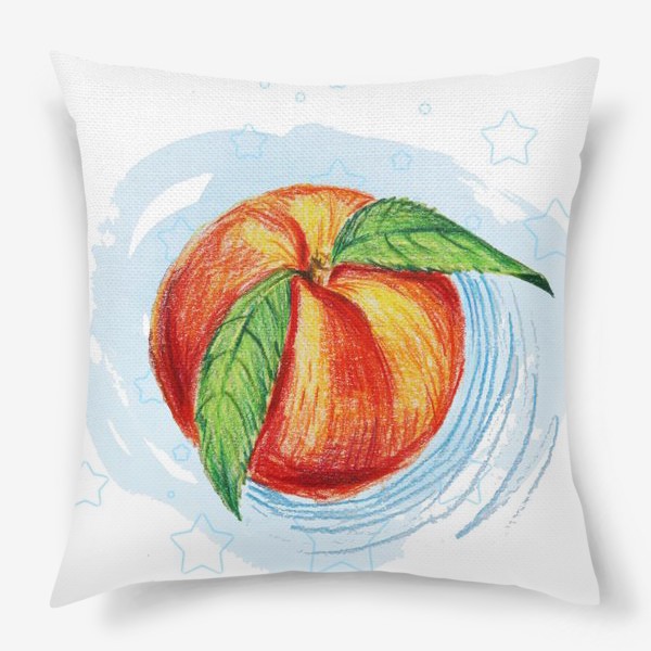Подушка «Сочный персик»