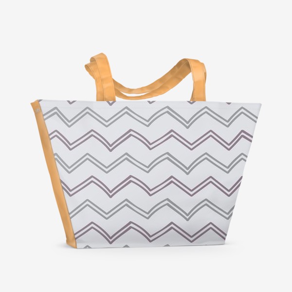 Пляжная сумка «Shevron pattern»