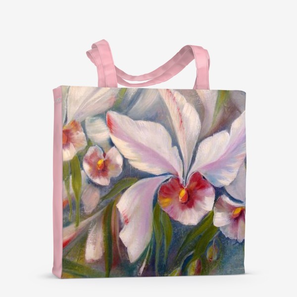 Сумка-шоппер «белые орхидеи»