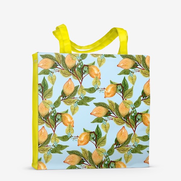 Сумка-шоппер «лимоны c озера Гарда»