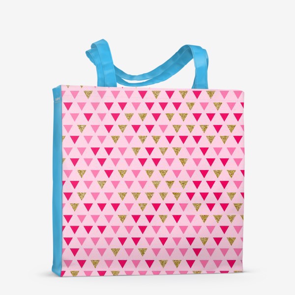 Сумка-шоппер «Розовые Треугольники»