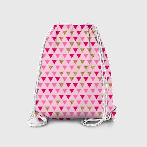Рюкзак «Розовые Треугольники»