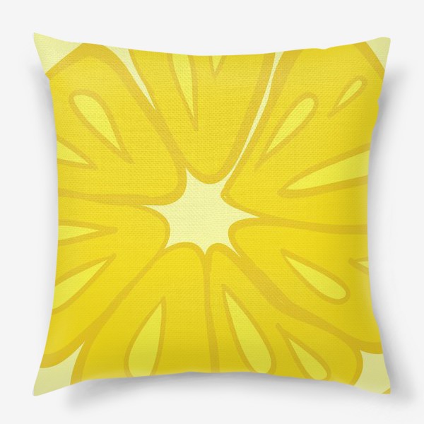 Подушка «Лимон»