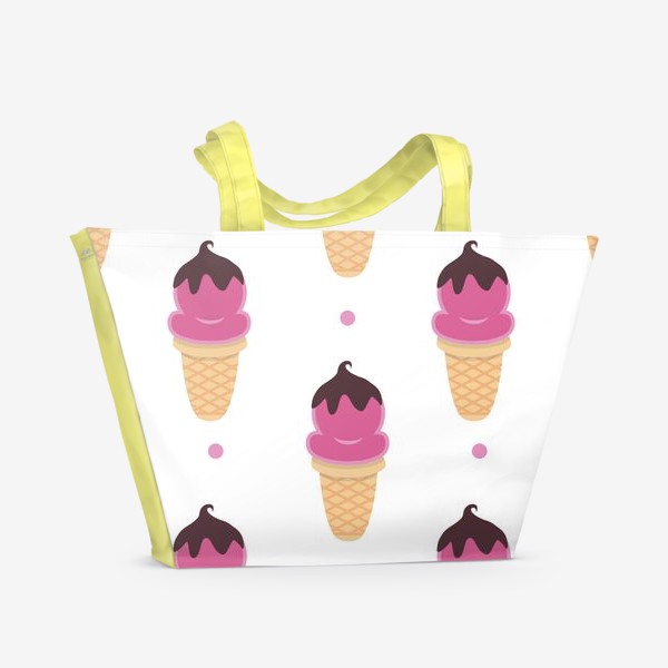 Пляжная сумка «Мороженки»