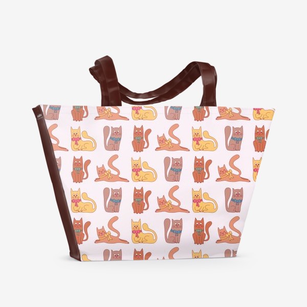 Пляжная сумка «Господа коты»