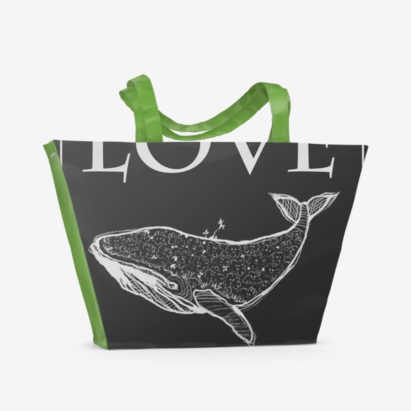 Пляжная сумка «кит»