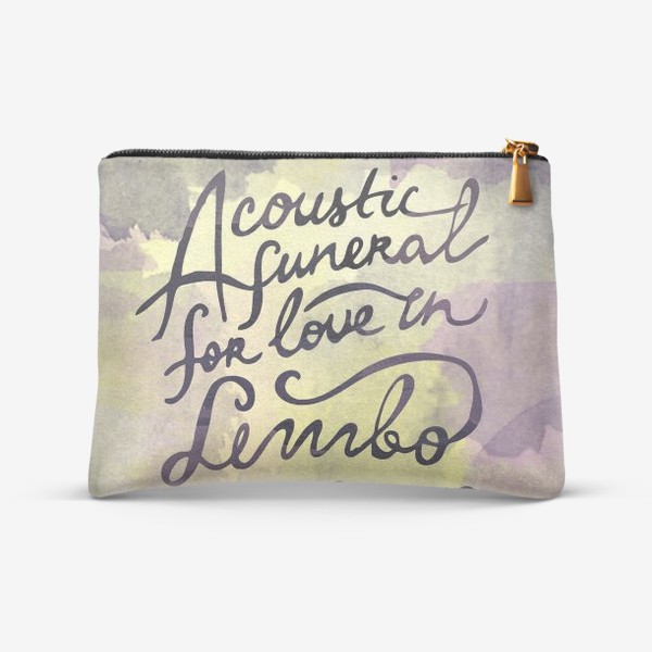 Косметичка «Acoustic Funeral Lettering»