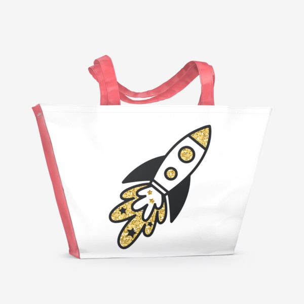 Пляжная сумка «Ракета»