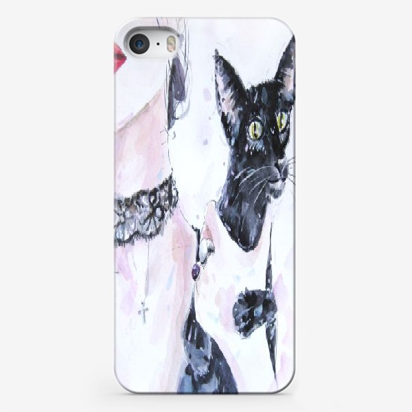 Чехол iPhone «Кошка»