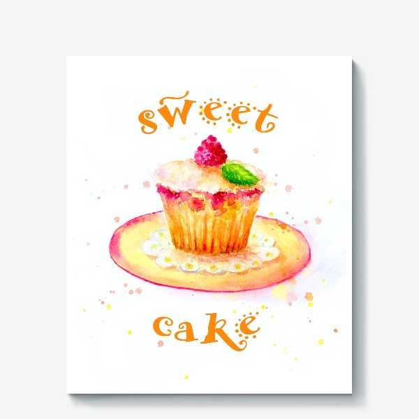 Холст «sweet cake»