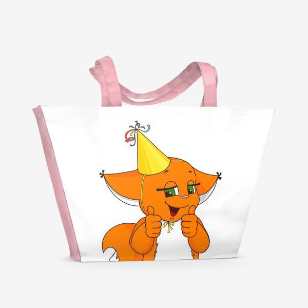 Пляжная сумка «Крошка Ши. День рождения»