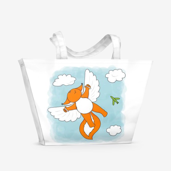 Пляжная сумка «Крошка Ши. Легко летать»