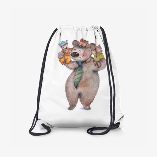 Рюкзак «Медвежата с папой»