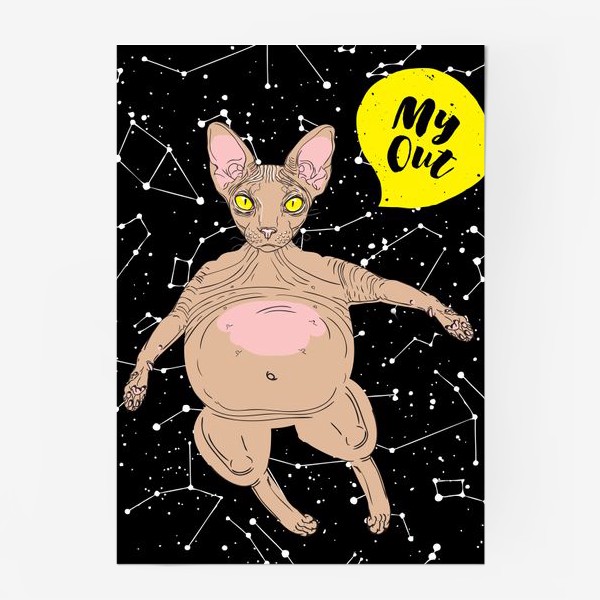 Постер «My Out Cat»