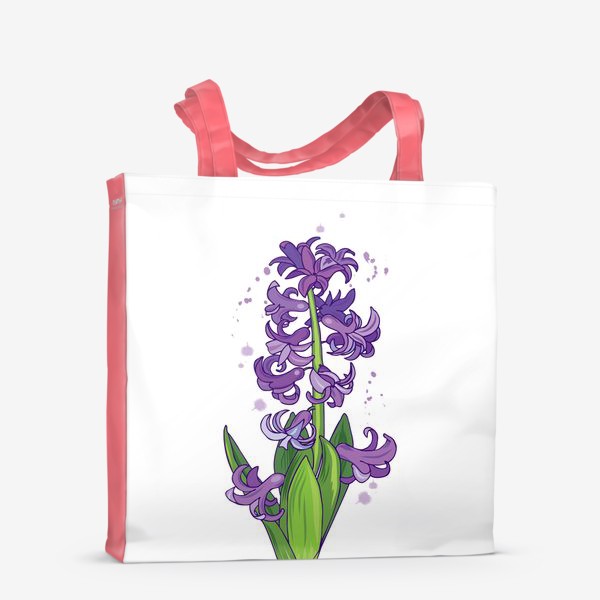 Сумка-шоппер «фиолетовый гиацинт»