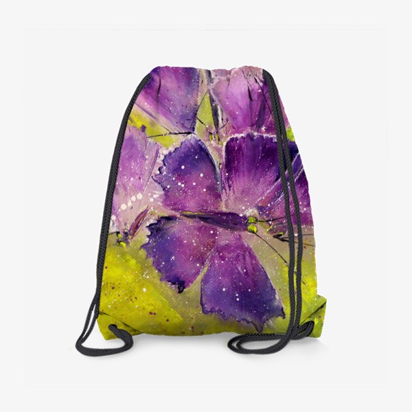 Рюкзак «Бабочки фиолет»
