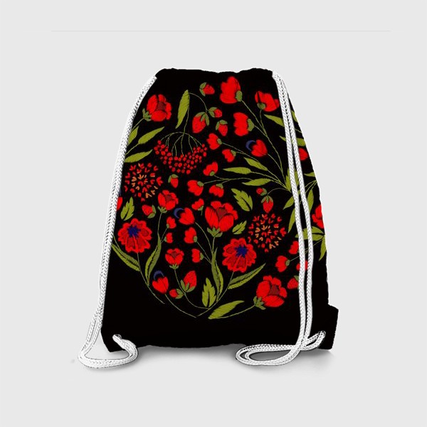 Рюкзак «floral embroidery»