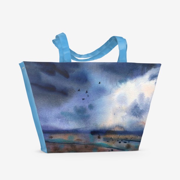 Пляжная сумка «После дождя »