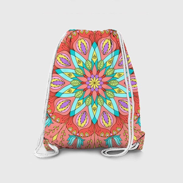 Рюкзак «Цветочная мандала»