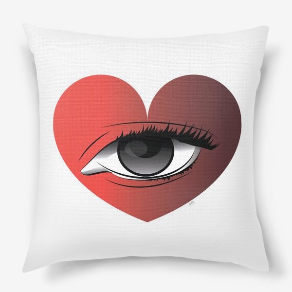 Подушка «Heart eye»