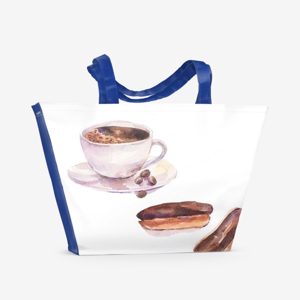 Пляжная сумка «кофетайм»