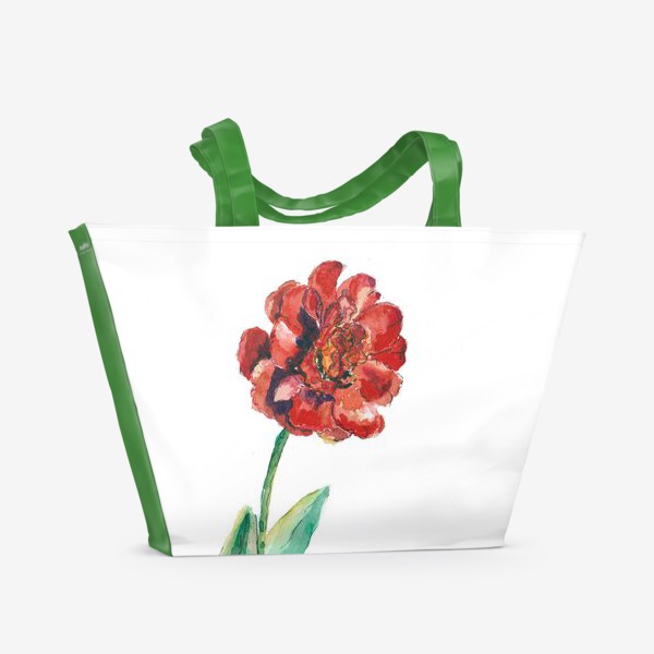 Пляжная сумка «Махровый тюльпан»