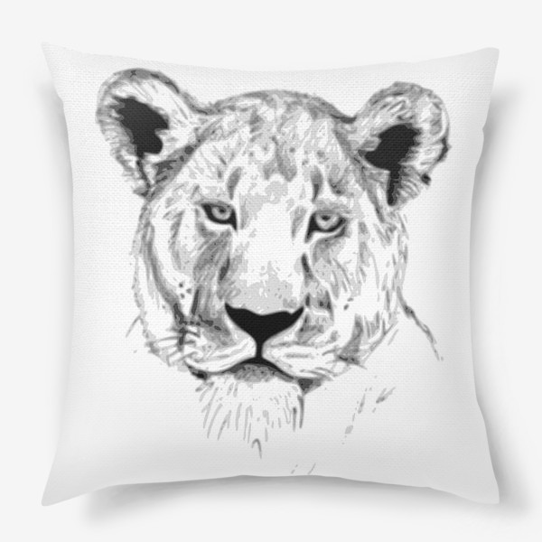 Подушка «Львица»