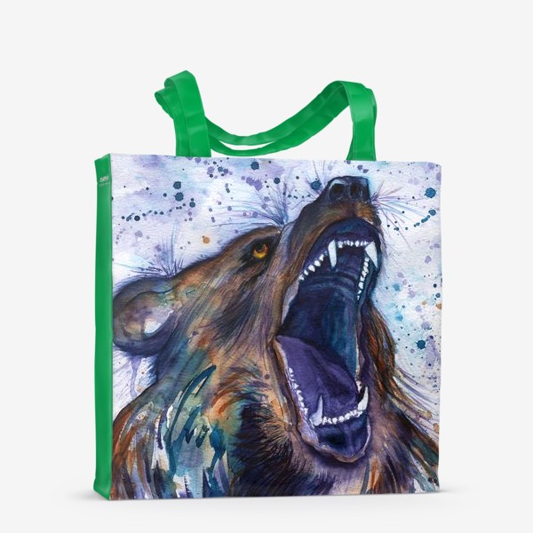 Сумка-шоппер «Ярость медведя»