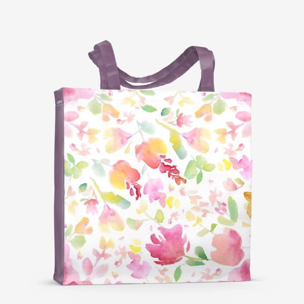 Сумка-шоппер «весенние цветы»
