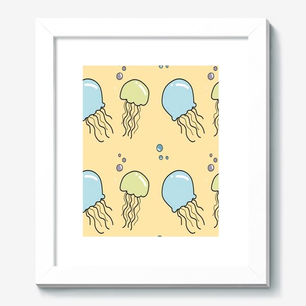 Картина «Паттерн с медузами»