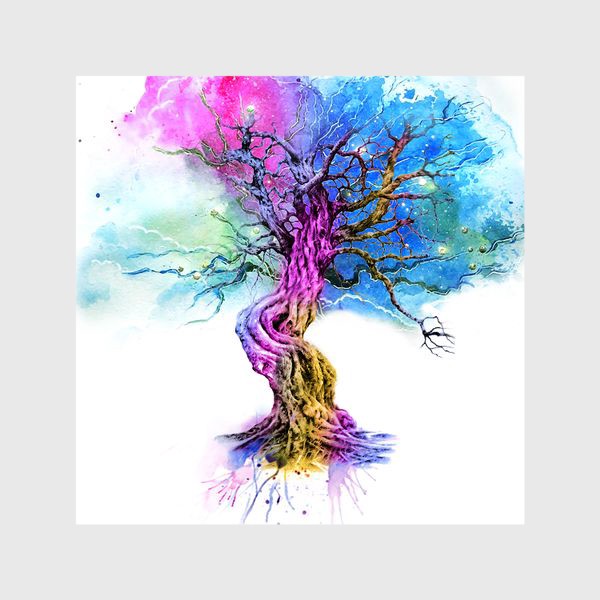 Шторы «древо радужной жизни»