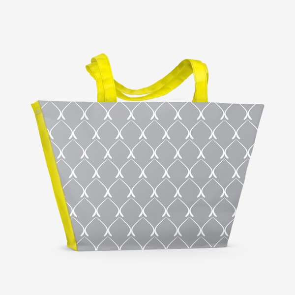 Пляжная сумка &laquo;Элегантный геометрический паттерн №2&raquo;