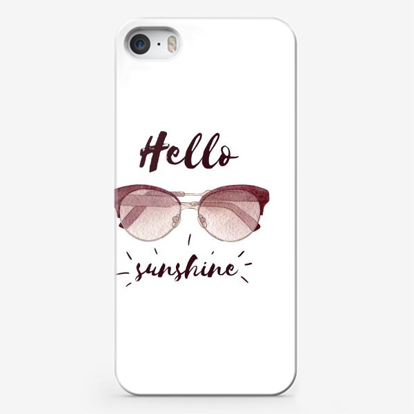 Чехол iPhone «Hello sunshine!»