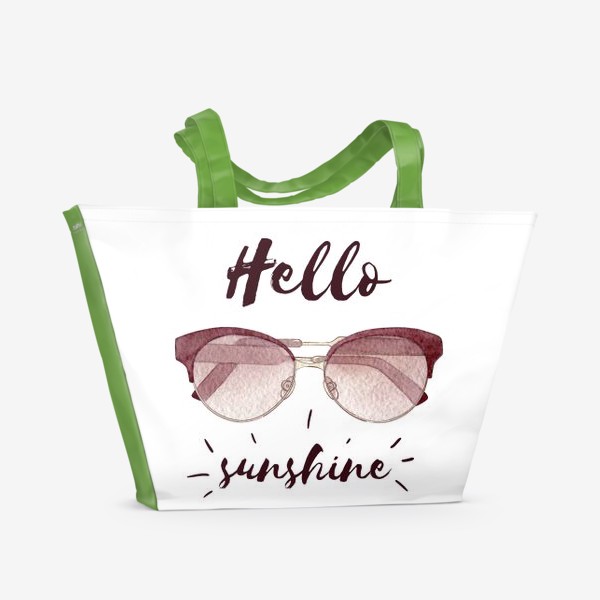 Пляжная сумка «Hello sunshine!»
