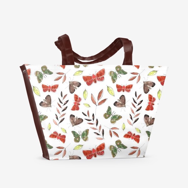 Пляжная сумка &laquo;Летние бабочки&raquo;