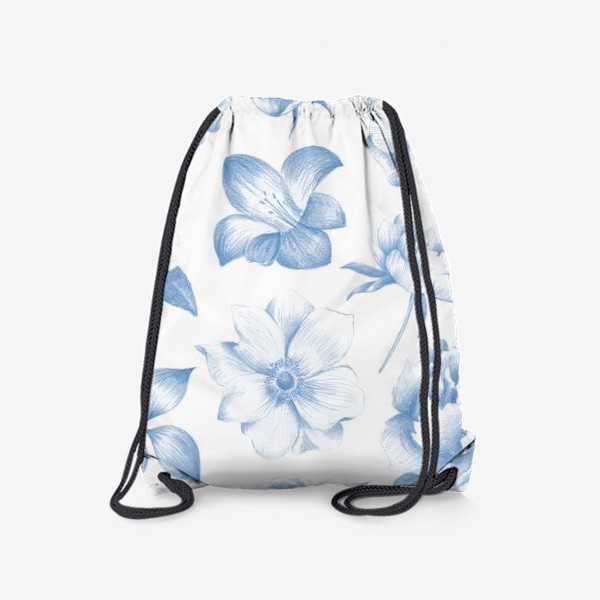Рюкзак «Blue flowers»